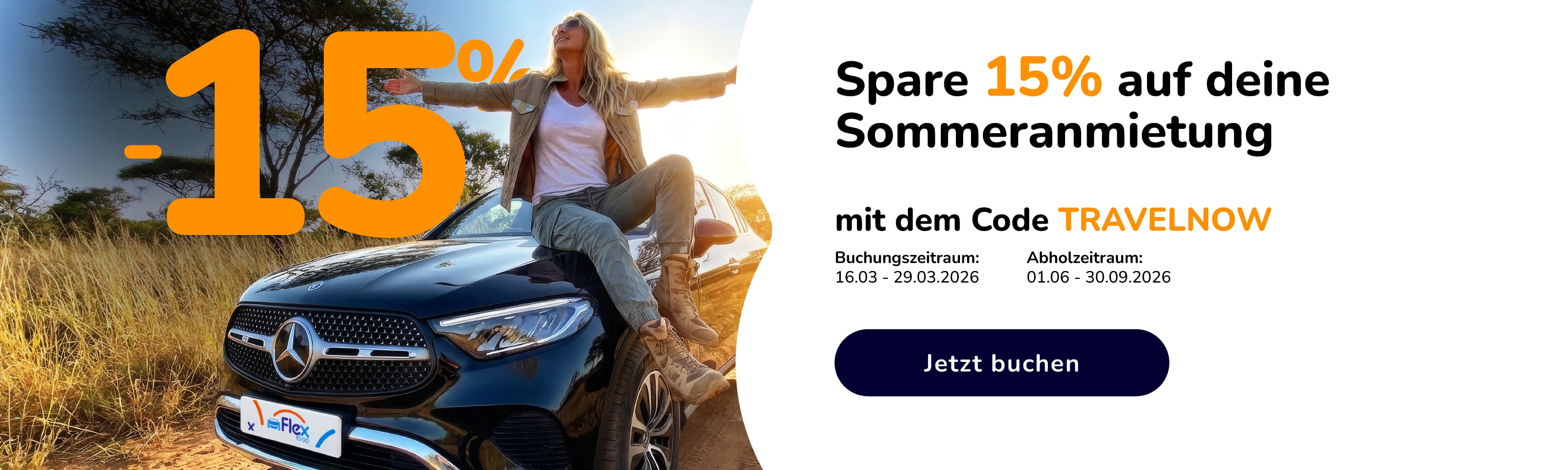 Früh buchen. Günstiger reisen mit TRAVELNOW