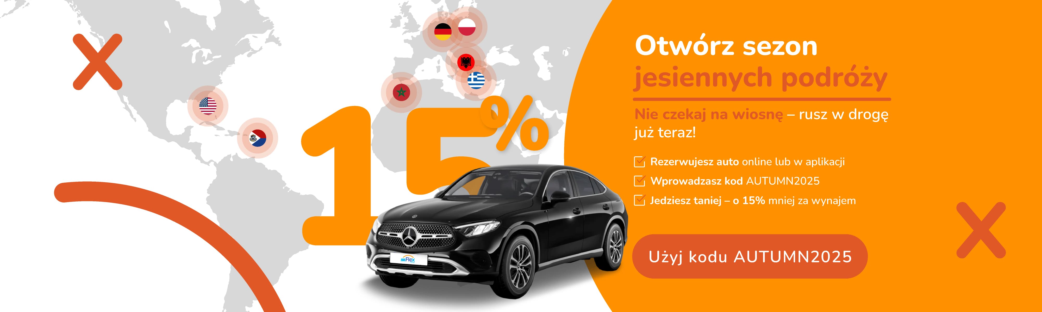 Otwórz sezon jesiennych podróży z Flex To Go