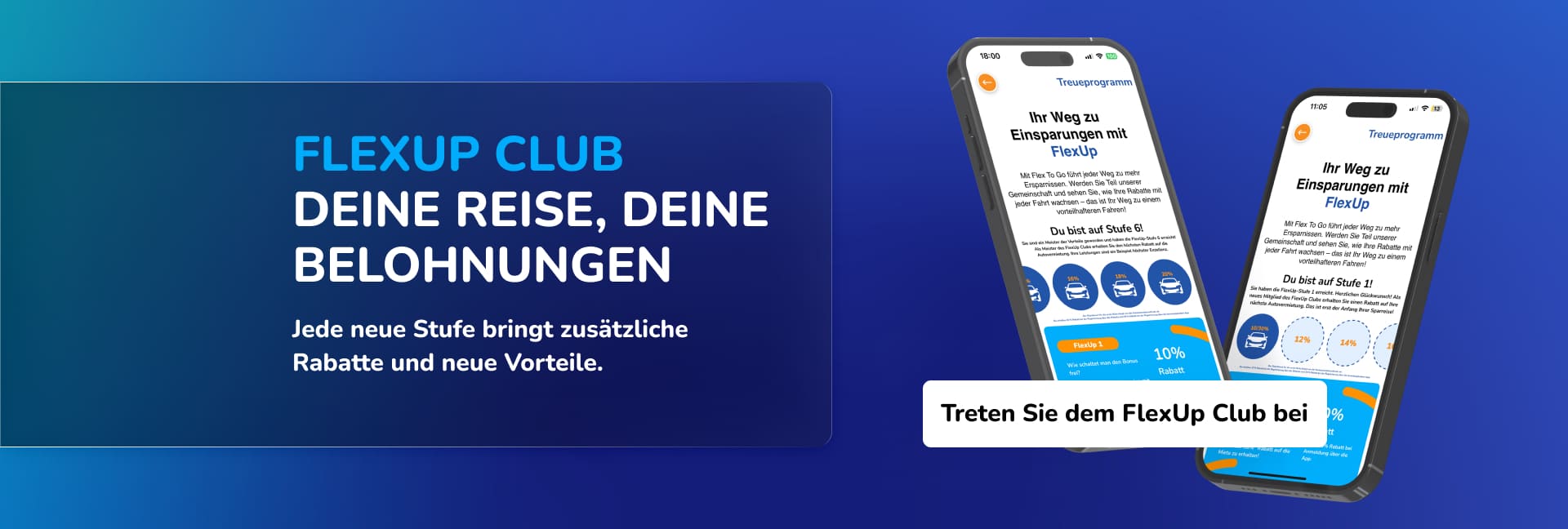 FlexUp Club – Deine Reise, Deine Belohnungen