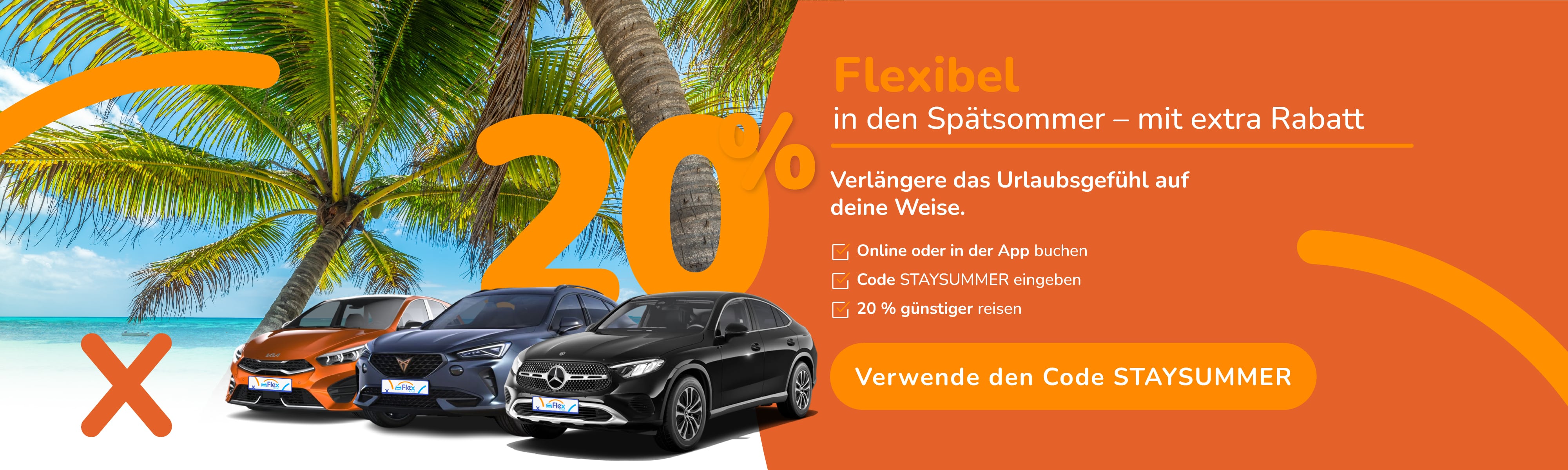 Bleib im Sommerfeeling – 20 % Rabatt mit STAYSUMMER!